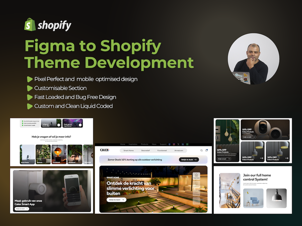 Figma to Shopify Theme Development