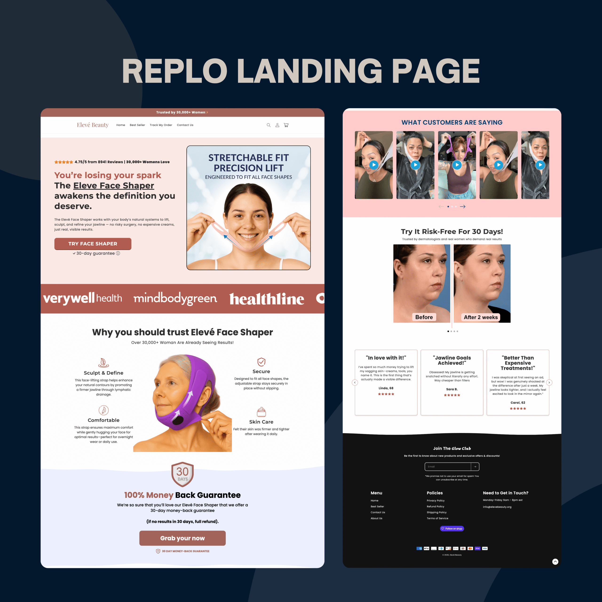 Replo Landing Page